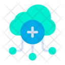 پیش‌نمایش فایل cloud-add-2 از پک شبکه و پایگاه داده – سبک فلت