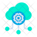 پیش‌نمایش فایل cloud-settings-37 از پک شبکه و پایگاه داده – سبک فلت