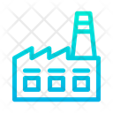 پیش‌نمایش فایل factory-867 از پک ساختمان‌ها – سبک خطی گرادیانی