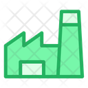 پیش‌نمایش فایل factory-868 از پک ساختمان‌ها – سبک خطی تک‌رنگ