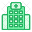 پیش‌نمایش فایل hospital-813 از پک ساختمان‌ها – سبک خطی تک‌رنگ