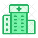 پیش‌نمایش فایل hospital-814 از پک ساختمان‌ها – سبک خطی تک‌رنگ