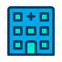 پیش‌نمایش فایل hospital-818 از پک ساختمان‌ها – سبک خطی رنگی