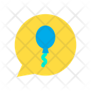 پیش‌نمایش فایل balloon-chat از پک جشن و مهمانی – سبک فلت
