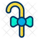 پیش‌نمایش فایل candy-cane-74 از پک جشن و مهمانی – سبک خطی رنگی