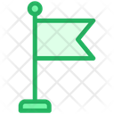 پیش‌نمایش فایل flag-1454 از پک کمپینگ – سبک خطی تک‌رنگ