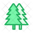 پیش‌نمایش فایل trees-175 از پک کمپینگ – سبک خطی تک‌رنگ
