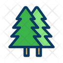 پیش‌نمایش فایل trees-176 از پک کمپینگ – سبک خطی رنگی
