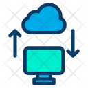 پیش‌نمایش فایل cloud-computing-456 از پک شبکه و پایگاه داده – سبک خطی رنگی