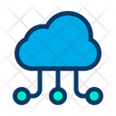 پیش‌نمایش فایل cloud-data-37 از پک شبکه و پایگاه داده – سبک خطی رنگی