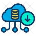 پیش‌نمایش فایل download-cloud-data-6 از پک شبکه و پایگاه داده – سبک خطی رنگی