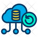 پیش‌نمایش فایل refresh-cloud-data-3 از پک شبکه و پایگاه داده – سبک خطی رنگی