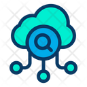 پیش‌نمایش فایل search-cloud-data از پک شبکه و پایگاه داده – سبک خطی رنگی