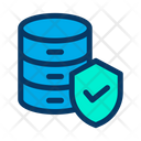 پیش‌نمایش فایل secure-database-48 از پک شبکه و پایگاه داده – سبک خطی رنگی