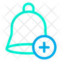 پیش‌نمایش فایل add-bell-2 از پک آموزش و مدرسه – سبک خطی رنگی – جلد ۱