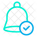 پیش‌نمایش فایل approved-bell از پک آموزش و مدرسه – سبک خطی رنگی – جلد ۱