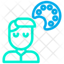 پیش‌نمایش فایل art-student-3 از پک آموزش و مدرسه – سبک خطی رنگی – جلد ۱