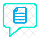پیش‌نمایش فایل document-chat از پک آموزش و مدرسه – سبک خطی رنگی – جلد ۱
