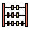 پیش‌نمایش فایل abacus-354 از پک آموزش و مدرسه – سبک خطی تک‌رنگ – جلد ۱