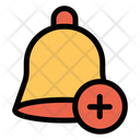 پیش‌نمایش فایل add-bell-3 از پک آموزش و مدرسه – سبک خطی تک‌رنگ – جلد ۱