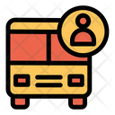 پیش‌نمایش فایل bus-driver-1 از پک آموزش و مدرسه – سبک خطی تک‌رنگ – جلد ۱