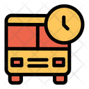 پیش‌نمایش فایل bus-time-2 از پک آموزش و مدرسه – سبک خطی تک‌رنگ – جلد ۱