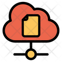 پیش‌نمایش فایل cloud-document-11 از پک آموزش و مدرسه – سبک خطی تک‌رنگ – جلد ۱