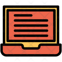 پیش‌نمایش فایل laptop-e-learning-2 از پک آموزش و مدرسه – سبک خطی تک‌رنگ – جلد ۲