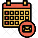 پیش‌نمایش فایل mail-schedule-1 از پک آموزش و مدرسه – سبک خطی تک‌رنگ – جلد ۲