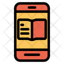 پیش‌نمایش فایل mobile-book-4 از پک آموزش و مدرسه – سبک خطی تک‌رنگ – جلد ۲