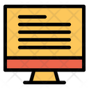 پیش‌نمایش فایل monitor-e-learning-2 از پک آموزش و مدرسه – سبک خطی تک‌رنگ – جلد ۲