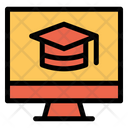 پیش‌نمایش فایل monitor-education-2 از پک آموزش و مدرسه – سبک خطی تک‌رنگ – جلد ۲