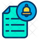پیش‌نمایش فایل notification-document-2 از پک آموزش و مدرسه – سبک خطی رنگی – جلد ۲