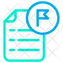 پیش‌نمایش فایل flag-document-5 از پک آموزش و مدرسه – سبک خطی رنگی – جلد ۲