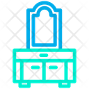 پیش‌نمایش فایل mirror-687 از پک مبلمان – سبک خطی رنگی