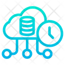 پیش‌نمایش فایل clock-database-5 از پک شبکه و پایگاه داده – سبک خطی گرادیانی