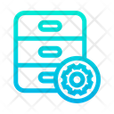 پیش‌نمایش فایل settings-archive-4 از پک شبکه و پایگاه داده – سبک خطی گرادیانی
