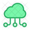 پیش‌نمایش فایل cloud-data-41 از پک شبکه و پایگاه داده – سبک خطی تک‌رنگ