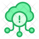 پیش‌نمایش فایل cloud-info-8 از پک شبکه و پایگاه داده – سبک خطی تک‌رنگ