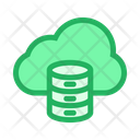 پیش‌نمایش فایل cloud-server-128 از پک شبکه و پایگاه داده – سبک خطی تک‌رنگ