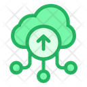 پیش‌نمایش فایل cloud-upload-94 از پک شبکه و پایگاه داده – سبک خطی تک‌رنگ