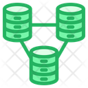 پیش‌نمایش فایل database-1116 از پک شبکه و پایگاه داده – سبک خطی تک‌رنگ