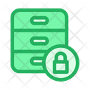 پیش‌نمایش فایل protection-archive-4 از پک شبکه و پایگاه داده – سبک خطی تک‌رنگ