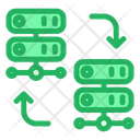 پیش‌نمایش فایل servers-exchange-3 از پک شبکه و پایگاه داده – سبک خطی تک‌رنگ