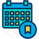 پیش‌نمایش فایل bookmark-schedule-3 از پک آموزش و مدرسه – سبک خطی رنگی – جلد ۱