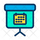 پیش‌نمایش فایل calendar-blackboard-2 از پک آموزش و مدرسه – سبک خطی رنگی – جلد ۱