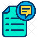 پیش‌نمایش فایل chat-document از پک آموزش و مدرسه – سبک خطی رنگی – جلد ۱