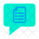 پیش‌نمایش فایل document-chat-4 از پک آموزش و مدرسه – سبک فلت – جلد ۱