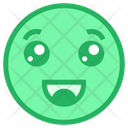 پیش‌نمایش فایل grinning-face-3 از پک ایموجی‌های خطی تک‌رنگ