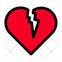 پیش‌نمایش فایل heart-broken-3 از پک ایموجی‌های خطی رنگی